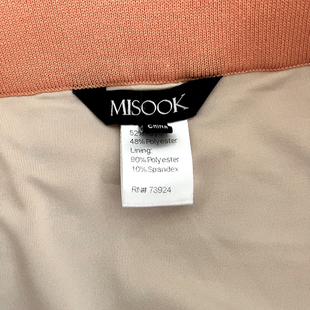NEW MISOOK Midi Straight Skirt - Ombre Pointelle Soft Knit Size Large - Picture 7 of 8
